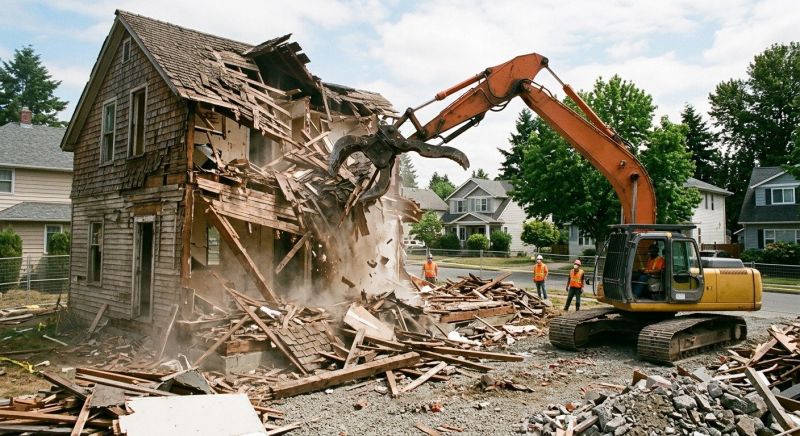 Building Demolition Service in Pearland, TX