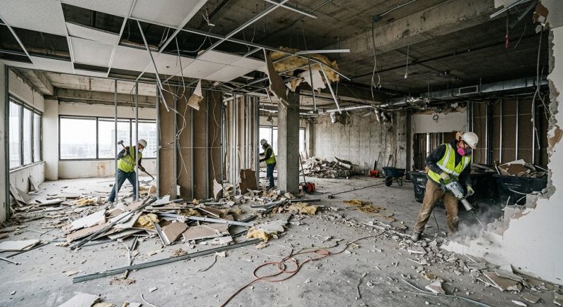 Commercial Site Demolition in Houston, TX