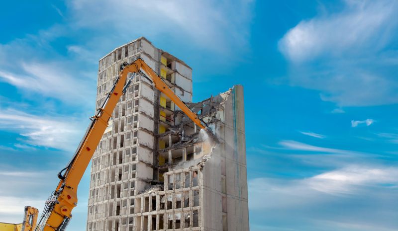 Factory Demolition in Bergen County, NJ