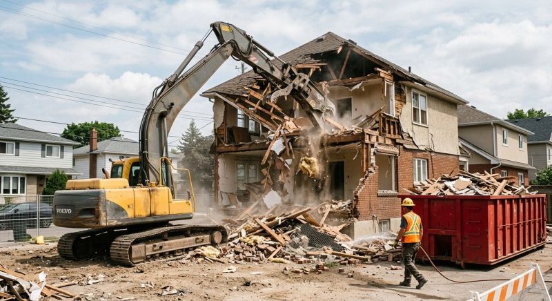 House Wrecking in Roseville, CA