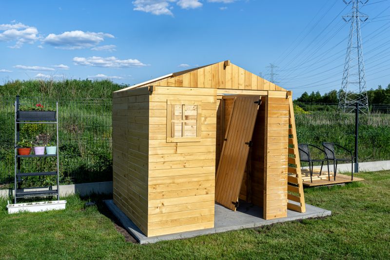 Relocated Shed Components