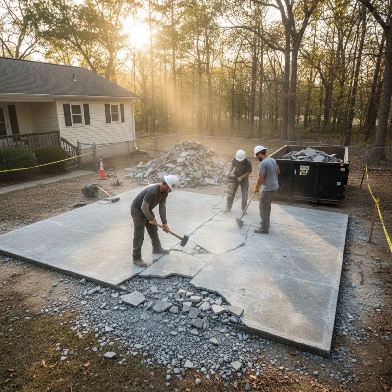 Terrace Demolition in Bergen County, NJ